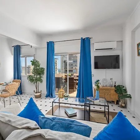 Seaview Penthouse In Algarve With Spacious Terrace * Quarteira
